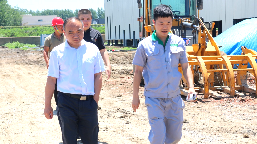 快訊！縣委領導實地查看正...